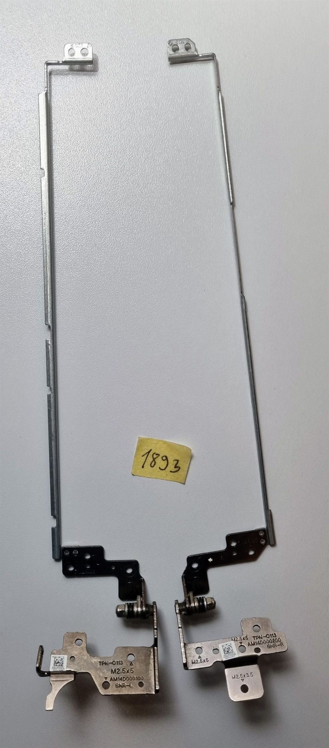 HP Pavilion 15-G 15-H 15-R LCD-Bildschirmscharnier-Set links rechts AM14D000100 AM14D0002