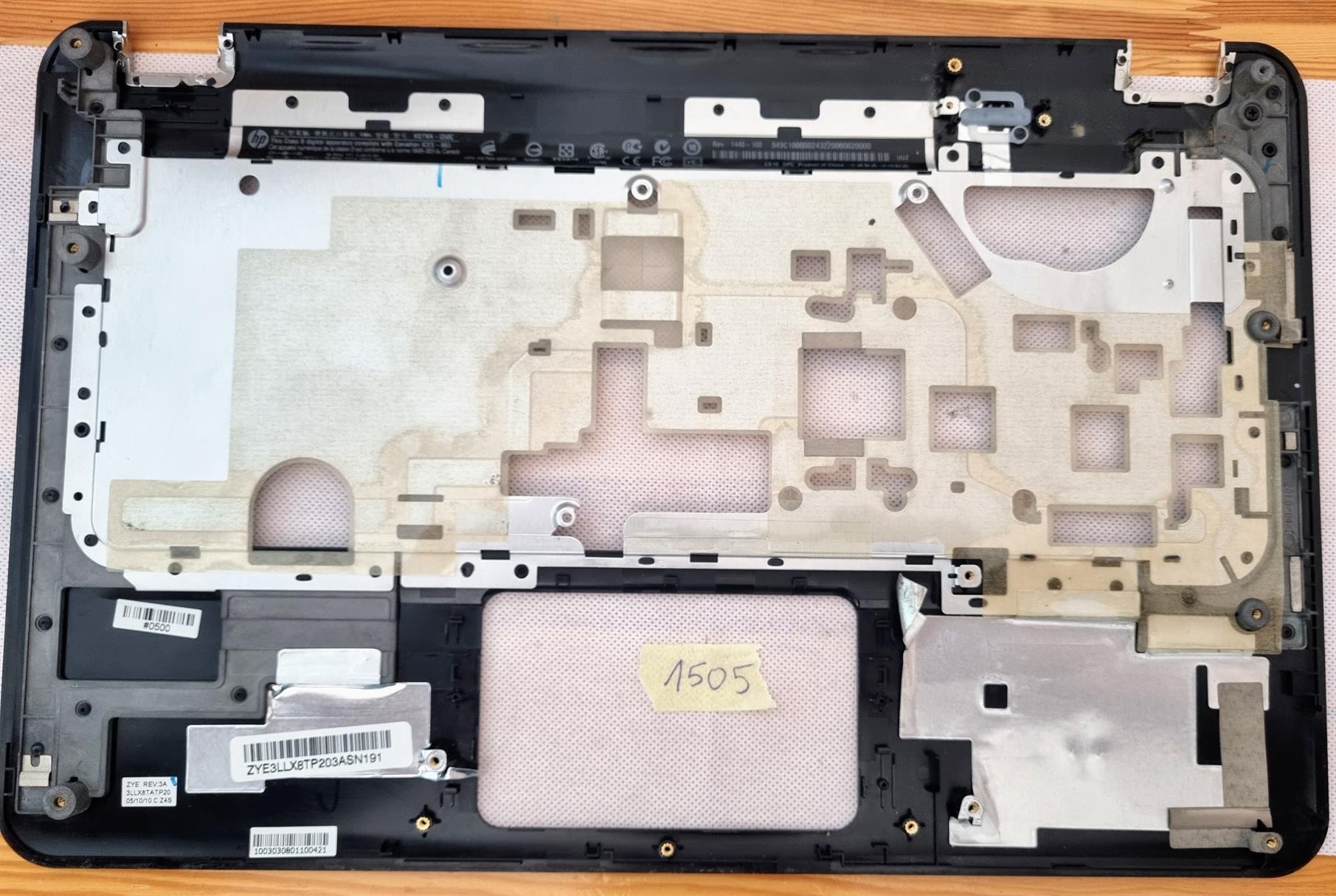 HP Pavilion DV6-3000 3XXX Serie Handauflage RIT3LLX6TP103 604020-001 – Bild 2