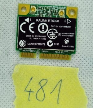 Original HP Pavilion g6 2250sa Drahtlose PCI-WLAN-Karte 690980 629883-001 RT5390