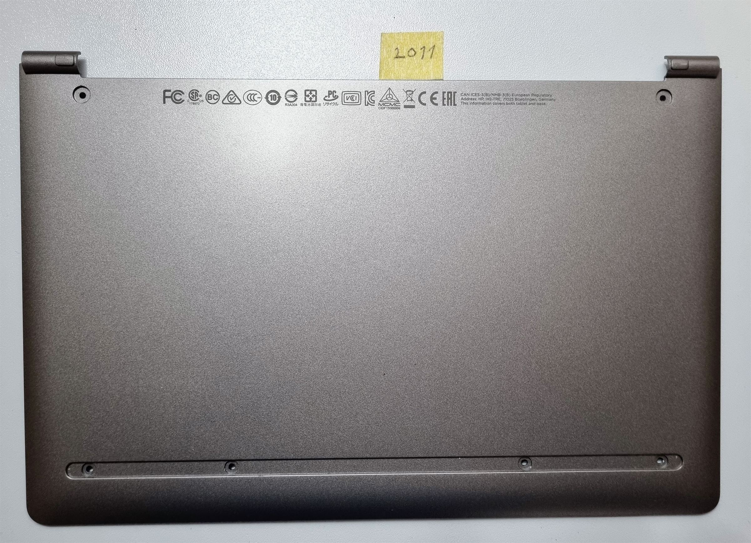 HP Pavilion x2 10-N Serie 1510B1874303 Unteres Chassisgehäuse -48A