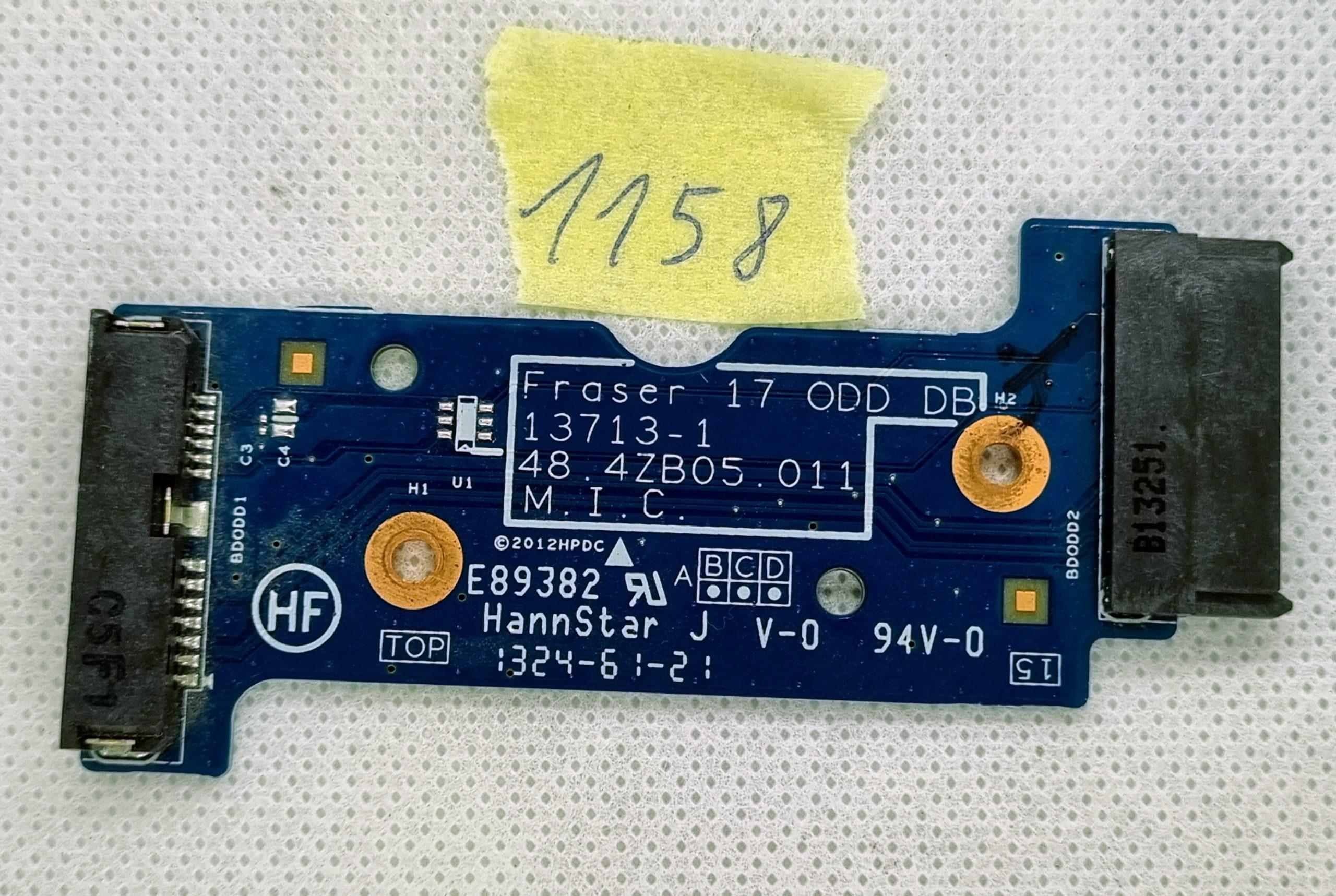 HP ProBook 470 G1 SATA-DVD-Anschlussadapterplatine 48.4ZB05.011