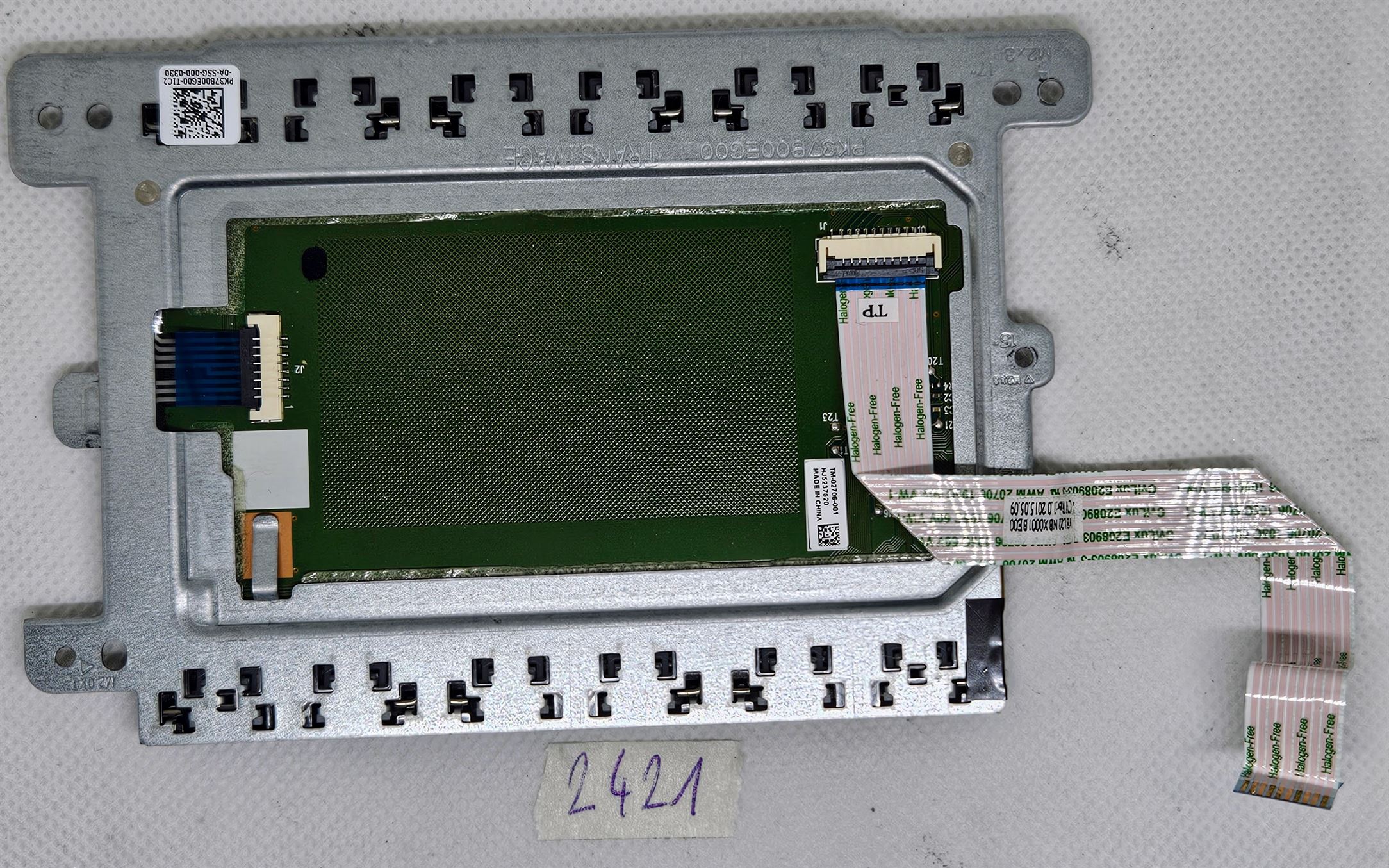 HP ZBook 17 Touchpad mit Maustasten PK37B00EG00 TM-02706-001 – Originalersatz – Bild 2