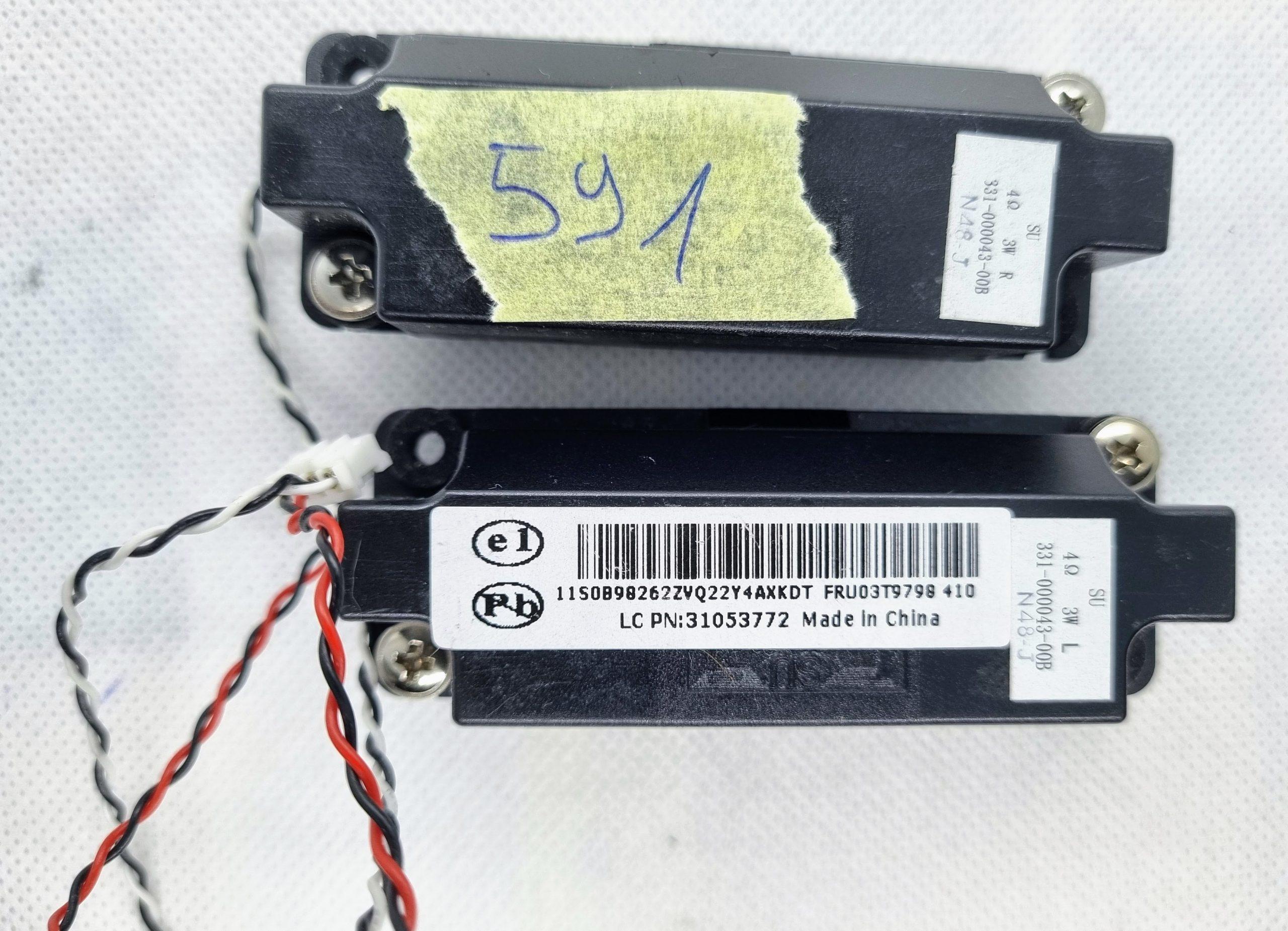 IBM Lenovo ThinkCentre M92Z M93Z AIO Interne Computerlautsprecher 03T9798 31053772