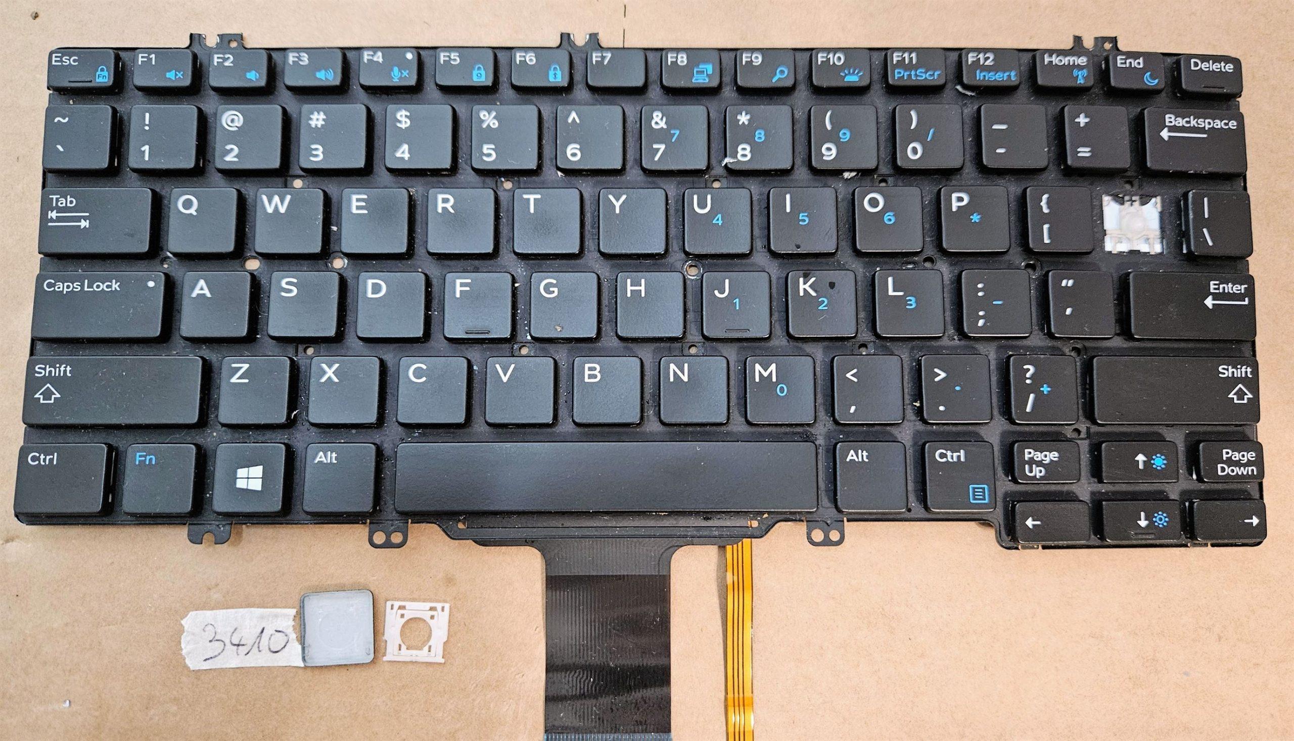 Einzelne Tastaturtasten für Dell Latitude 5280 5290 7280 7290 7380 7390 – Hintergrundbeleuchtung