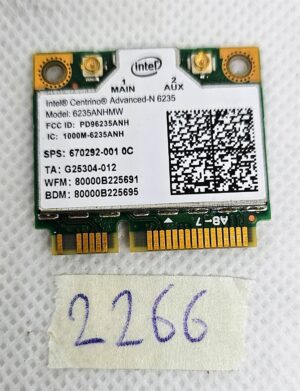 Intel 6235anhmw Wireless Board Wi-Fi-Karte 670292-001 – Hochgeschwindigkeitsverbindung!