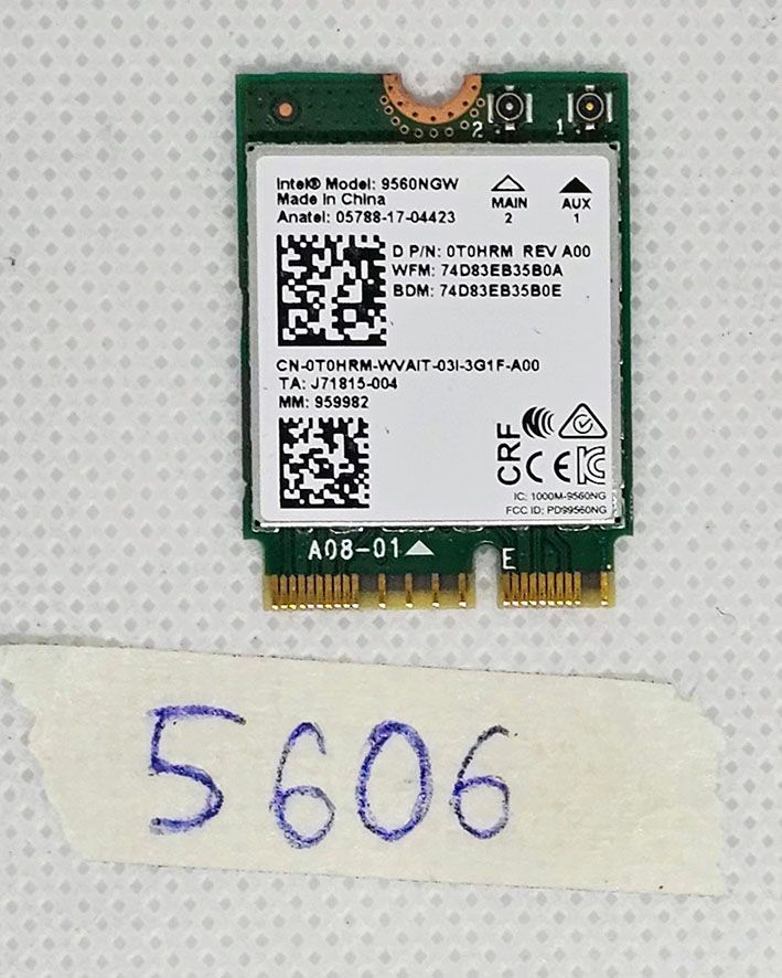 Intel 9560NGW CN-0T0HRM WiFi-Karte für Dell Latitude 5500 - Gebrauchtteil