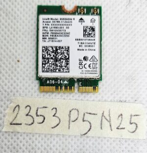 Intel Dual Band AC 9560 9560NGW NGFF 1,73 Gbit/s BT5.0 Wireless-Karten C1W2 H