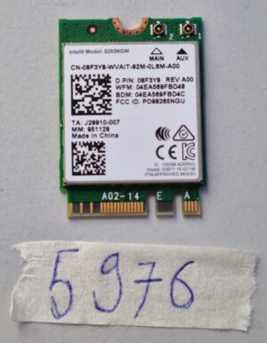 Intel Wireless-AC 8265NGW Dualband-WLAN-Karte Dell Latitude 5490 WLAN-Laptop-Teile gebraucht