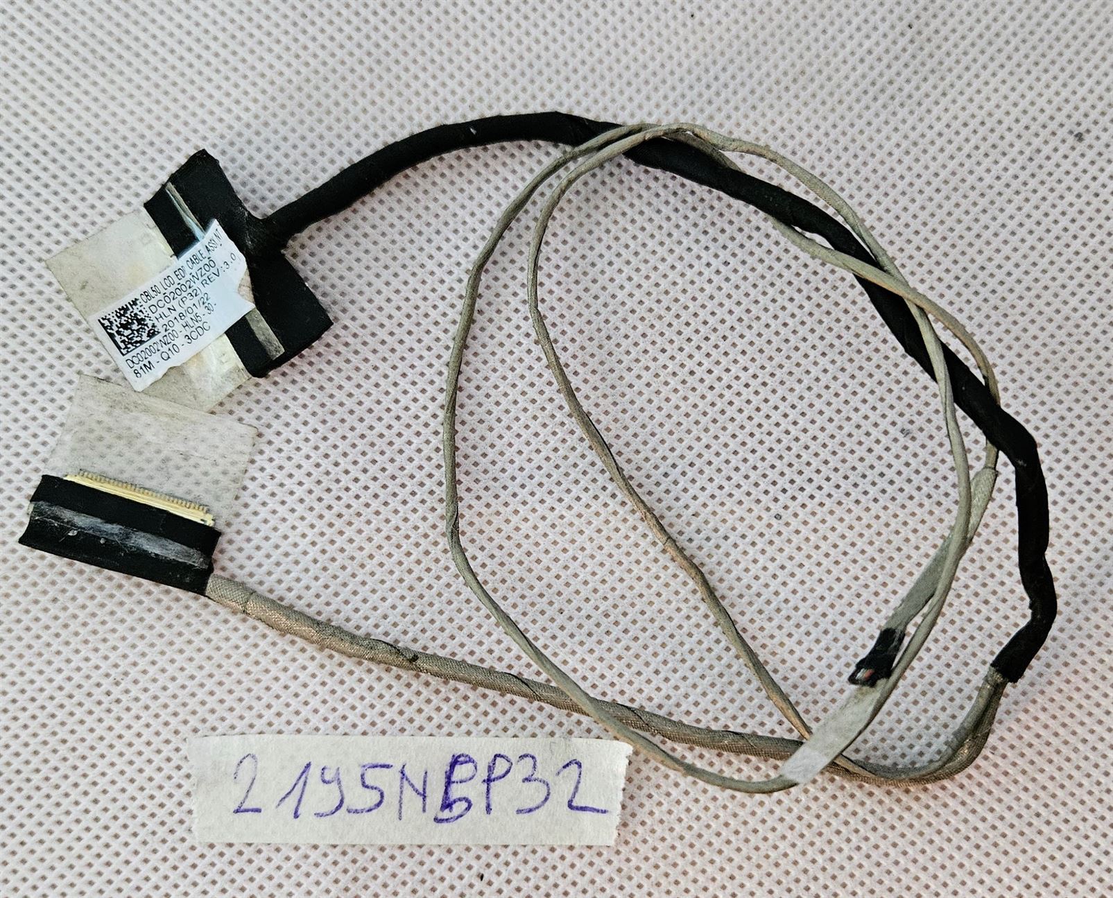 LCD-Bildschirm-Videoanzeigekabel für HP 924930-001 DC02002WZ00 – Hochwertiges Ersatzteil