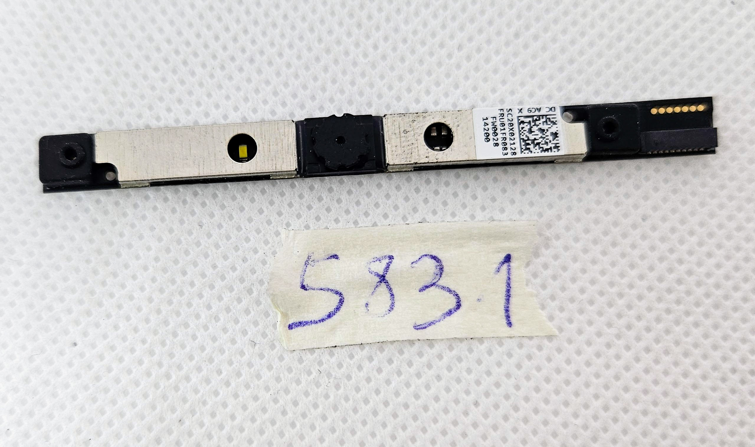 Lenovo IdeaPad 3-15IIL05, 01FR083 Kamera – Ersatzteil für Laptop-Reparatur, Original, hochwertig