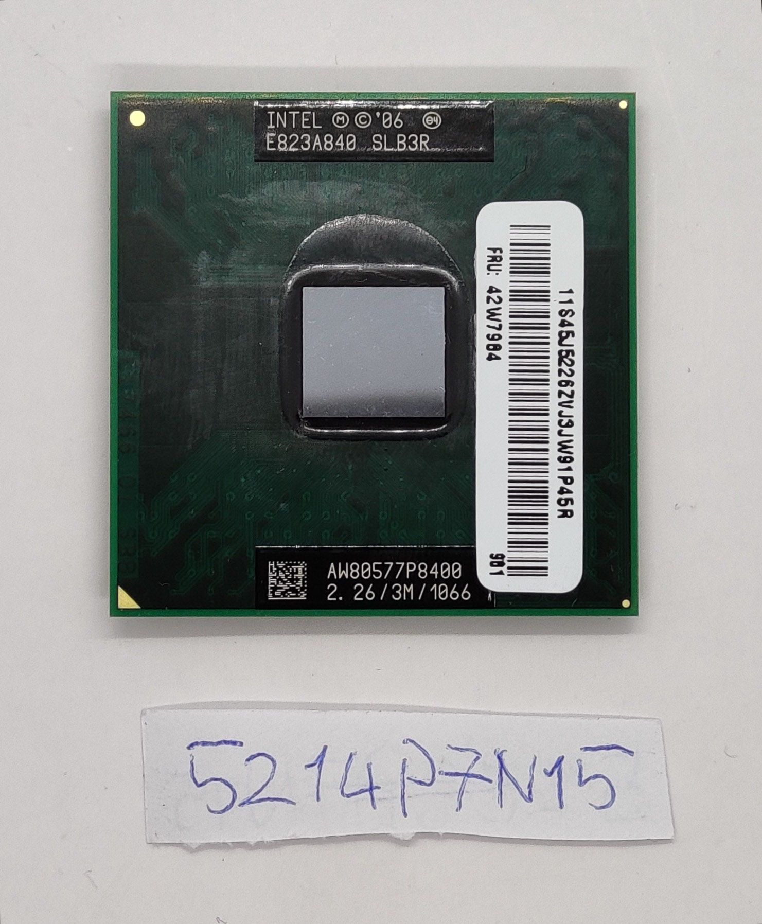 Lenovo ThinkPad T400 Intel Core 2 Duo Prozessor P8400 – Funktioniert getestet