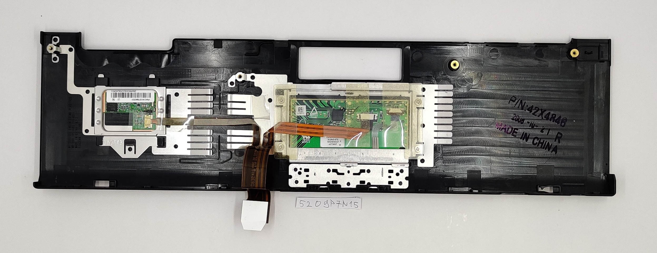 Lenovo ThinkPad T400 Handauflage mit Touchpad und Fingerabdruckleser – Original – Bild 2