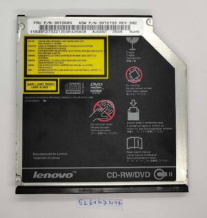 Lenovo ThinkPad T61 CD-RWDVD-Laufwerk FRU 39T2685 - Original gebrauchter Ersatz