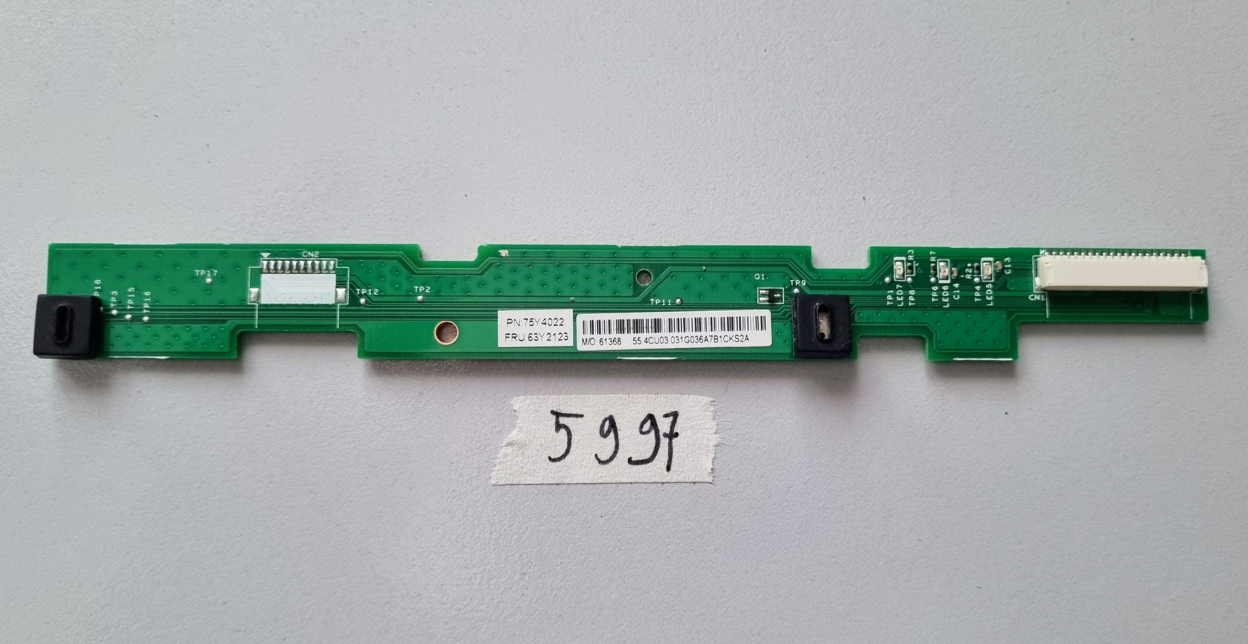 Lenovo ThinkPad W510 T510 LED-Platine 48.4CU10.021 75Y4022 63Y2123