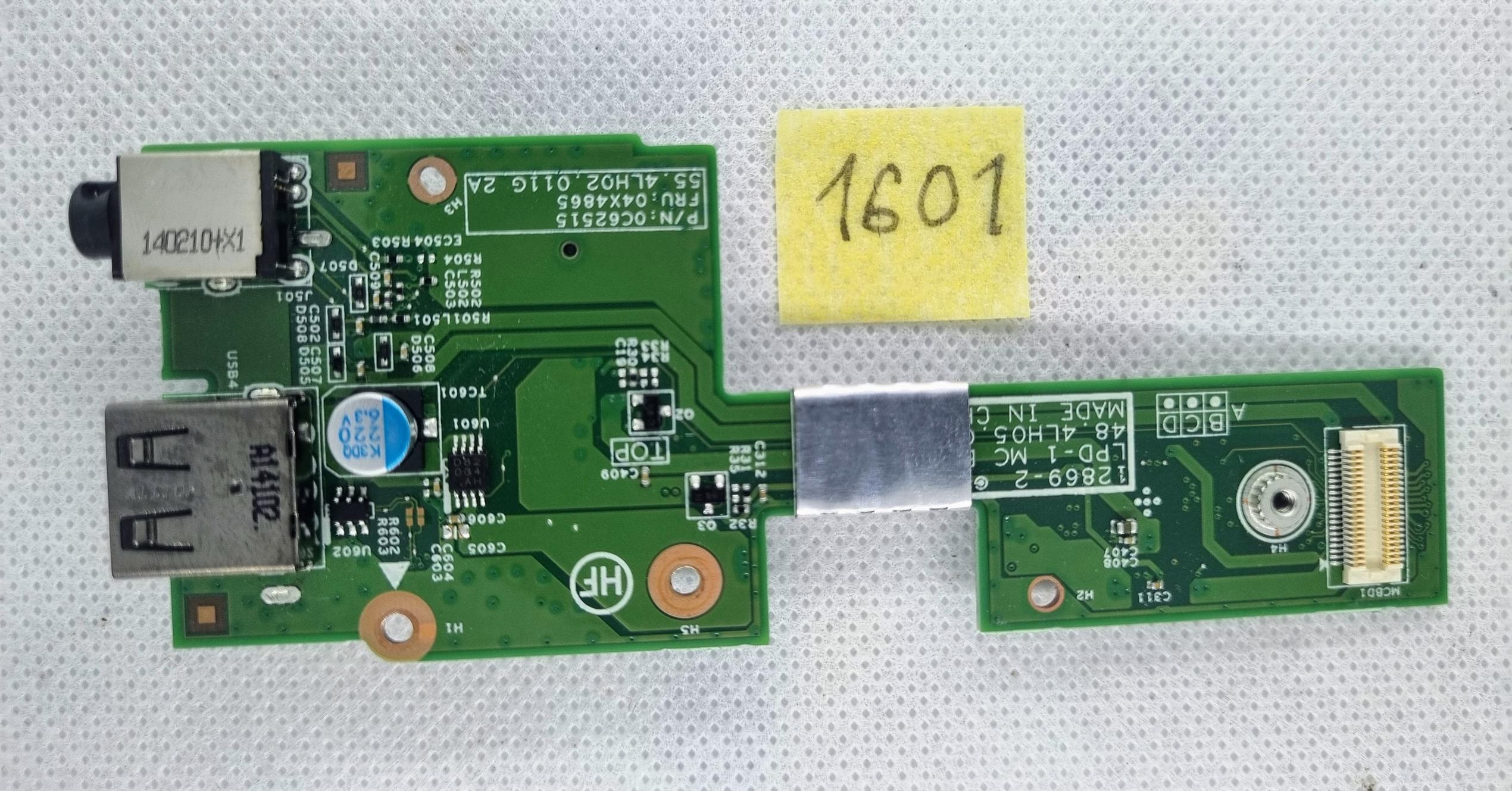 Lenovo Thinkpad L540 USB-Audio-SD-Kartenleserplatine 04X4865