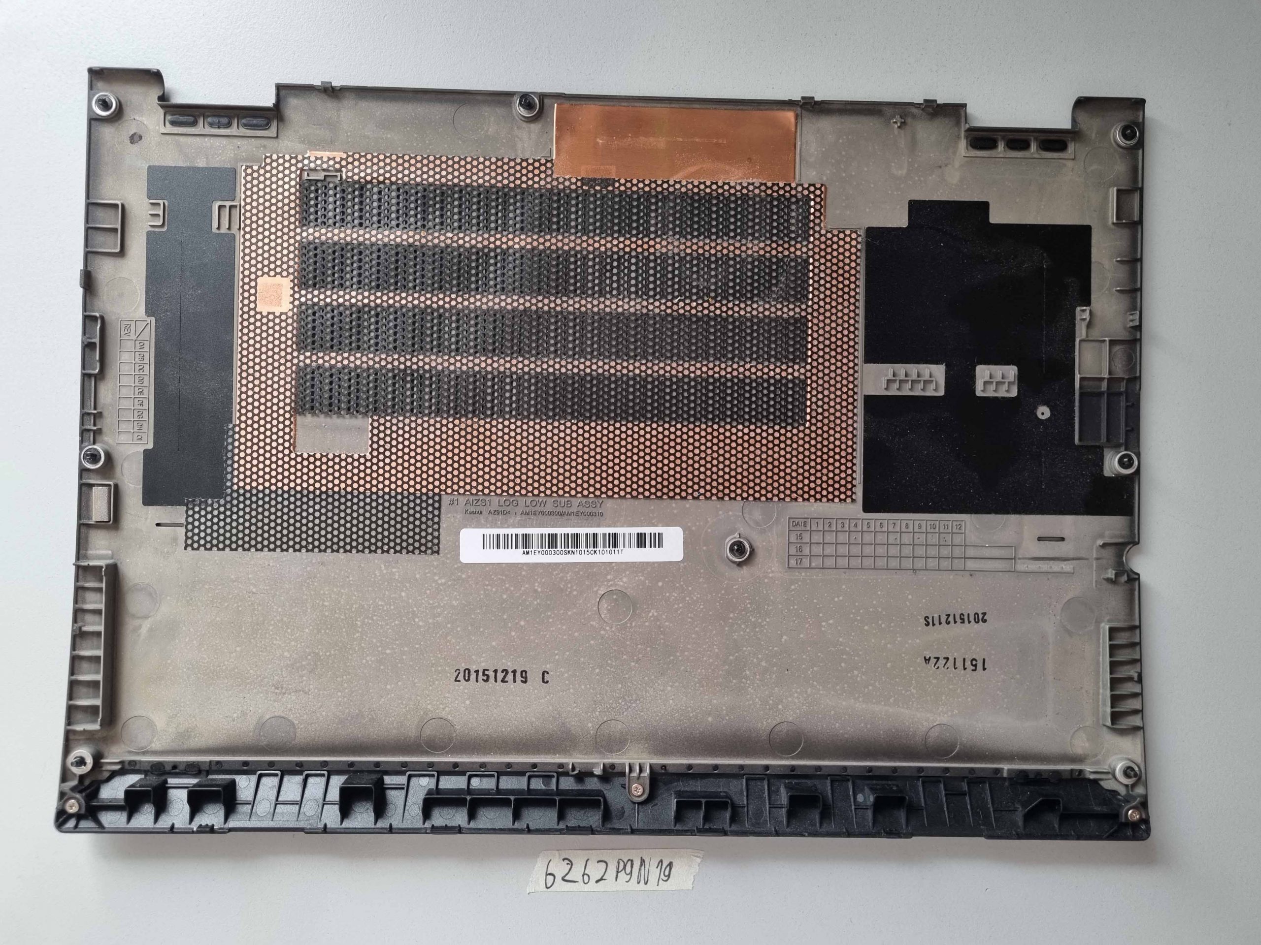 Lenovo Yoga 260 Untere Basis Fall Abdeckung Schwarz AM1EY000300 Laptop Teile – Bild 2