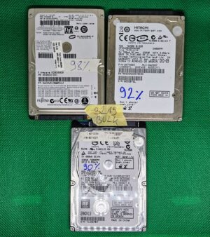 BULK 3 x MHZ2320BH Fujitsu 320 GB Laptop-Festplatte 2,5 5400 U/min interne HDD – Originalfotos