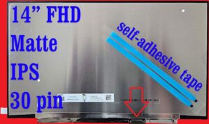 14" Lenovo LCD Bildschirm 5D10W73203, 5D10R41286 FHD IPS Matt, 30-Pin, Neu