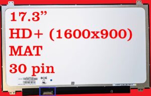 HP NT173WDM-N27 17,3" LCD HD+ Matt 30-polig mit Halterungen LED Neu