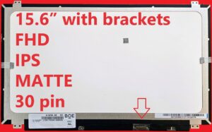 NEU 15,6" NV156FHM-N46 FHD IPS Laptop-Bildschirm – matt, 30-Pin eDP-Anschluss