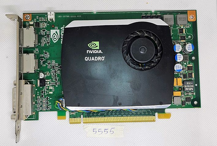 Nvidia Quadro FX580 512 MB DDR3 128 Bit Grafikkarte – Gebraucht
