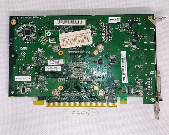 Nvidia Quadro FX580 512 MB DDR3 128 Bit Grafikkarte – Gebraucht – Bild 2