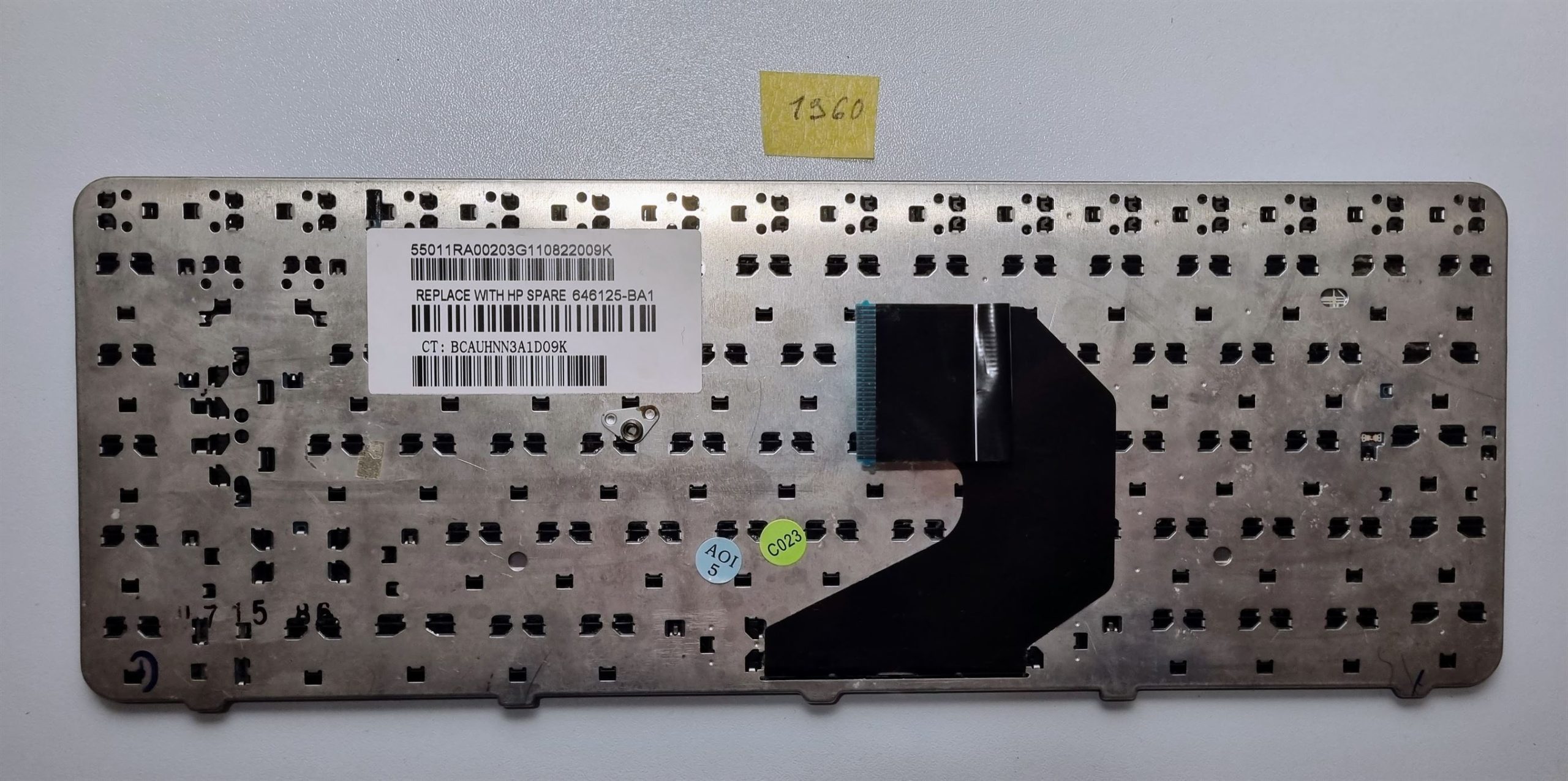 OEM HP Tastatur kompatibel 697530-BA1 698694-BA1 646125-BA1 Laptop – Bild 2