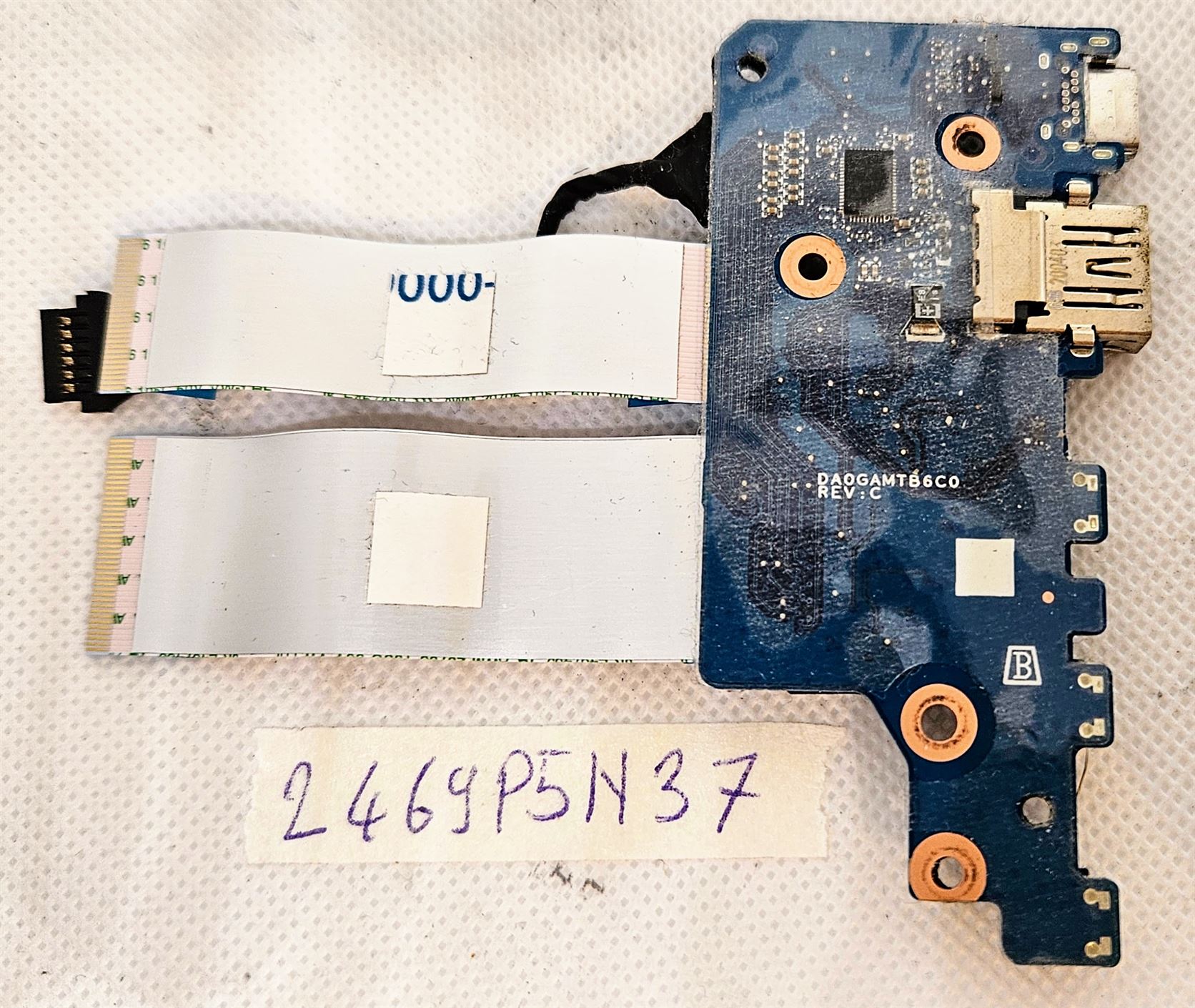 Original HP Chromebook X360 11 G3 EE Typ-C USB Board Schalter Taste DA0GAMTB6C0