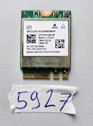 RTL8822CE WiFi Bluetooth 5.0 NGFF-Karte 867Mbps FRU 02HK703 für Lenovo E460