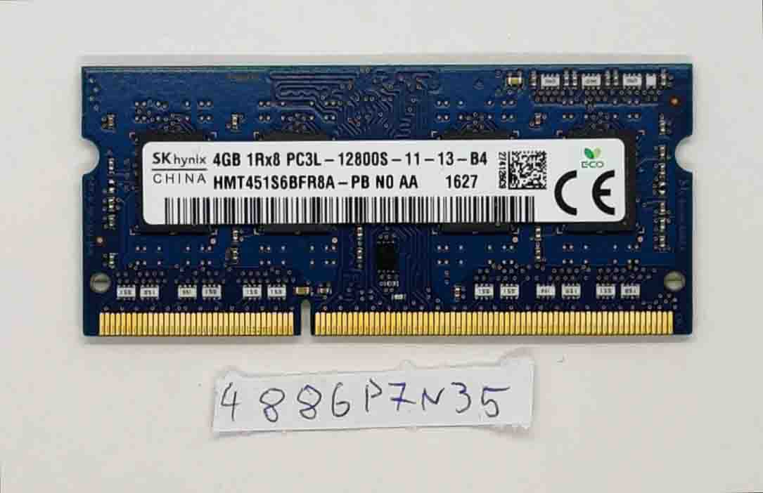 SK hynix 4GB 1Rx8 PC3L-12800S SODIMM Arbeitsspeicher RAM HMT451S6BFR8A-PB