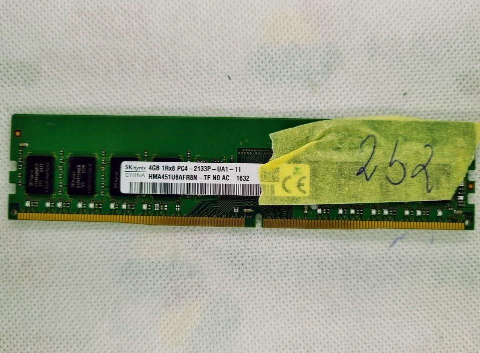 SKhynix DESKTOP 4GB 1Rx8 PC4-2133P-SA0-11 DDR4 HMA451U6AFR8N-TF Speicherstick RAM