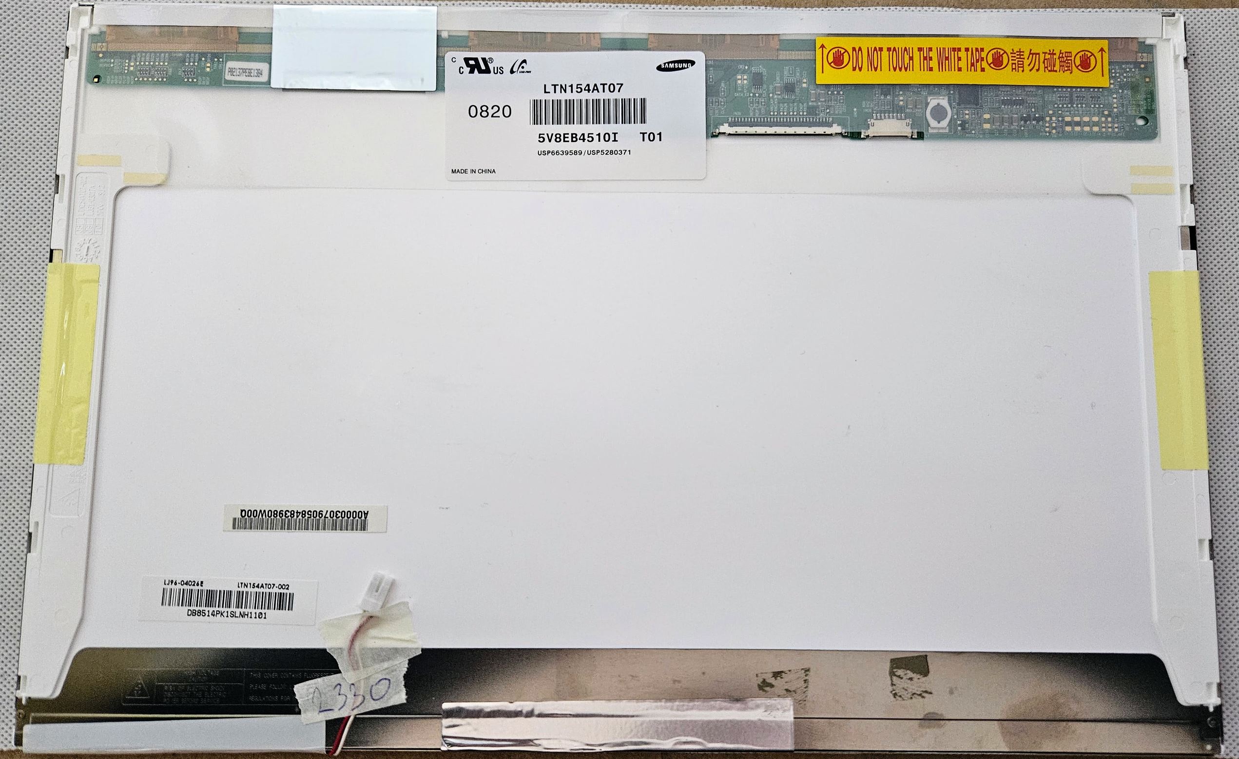 Samsung LTN154AT0715.4 1280x800_1455994 LCD-Bildschirm – Original-Ersatzdisplay