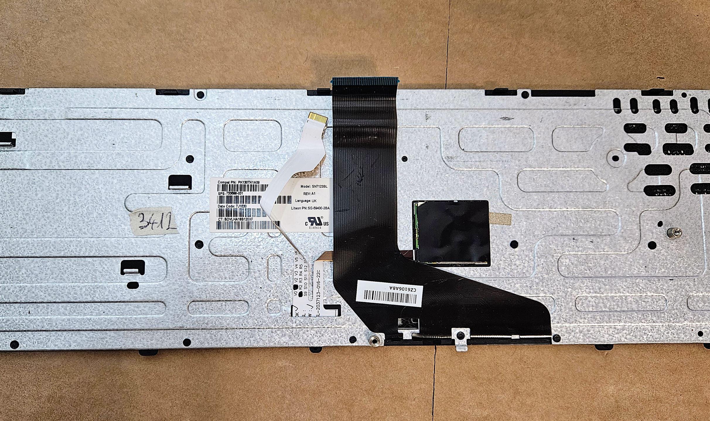 Einzelne individuelle Tastaturtaste für HP ZBook 15 17 G1 G2 733688-031 SN7123BL mit Hintergrundbeleuchtung! – Bild 2