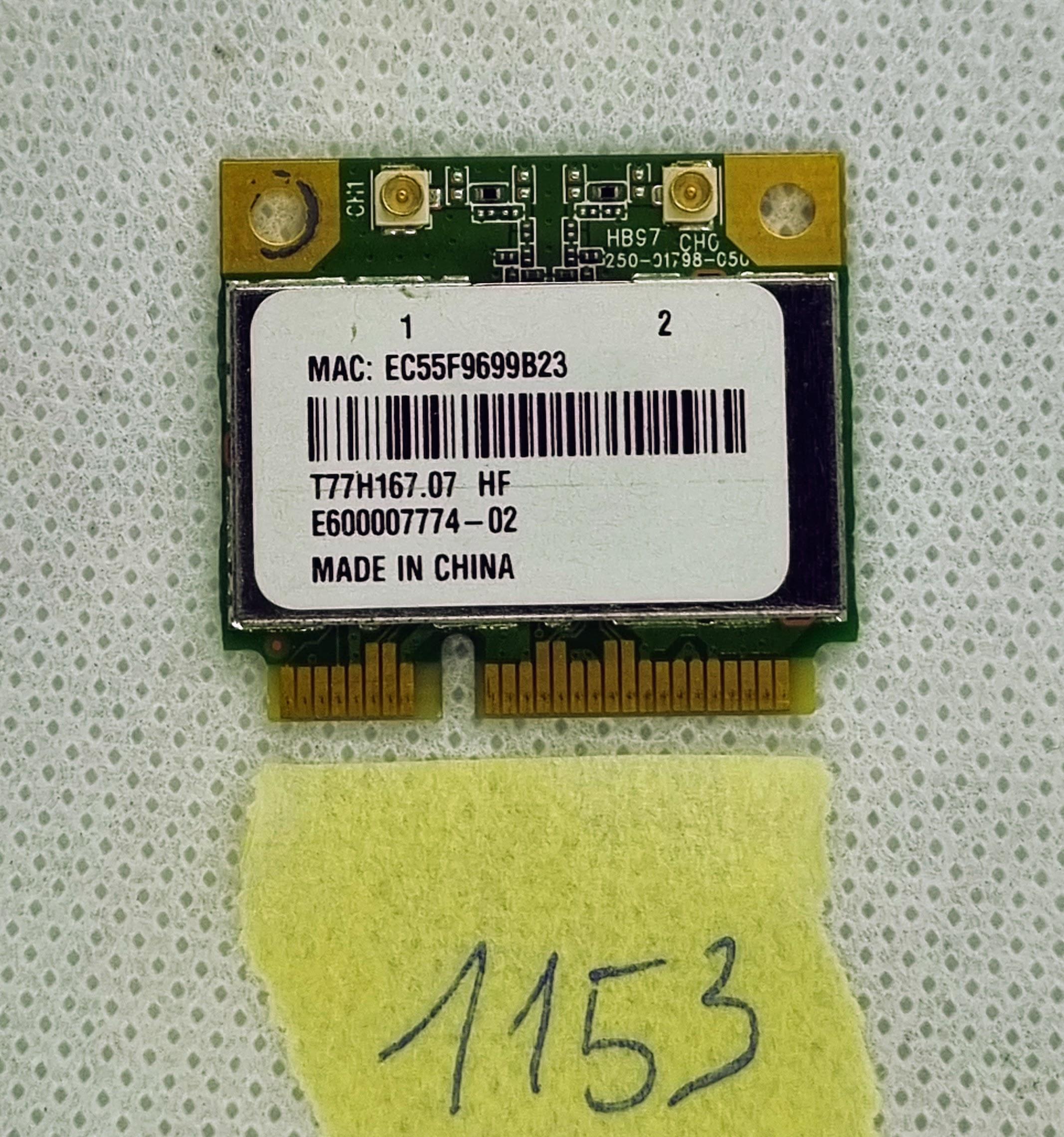 Sony Vaio PCG-81113M VPCF1 WLAN-Karte T77H167.00