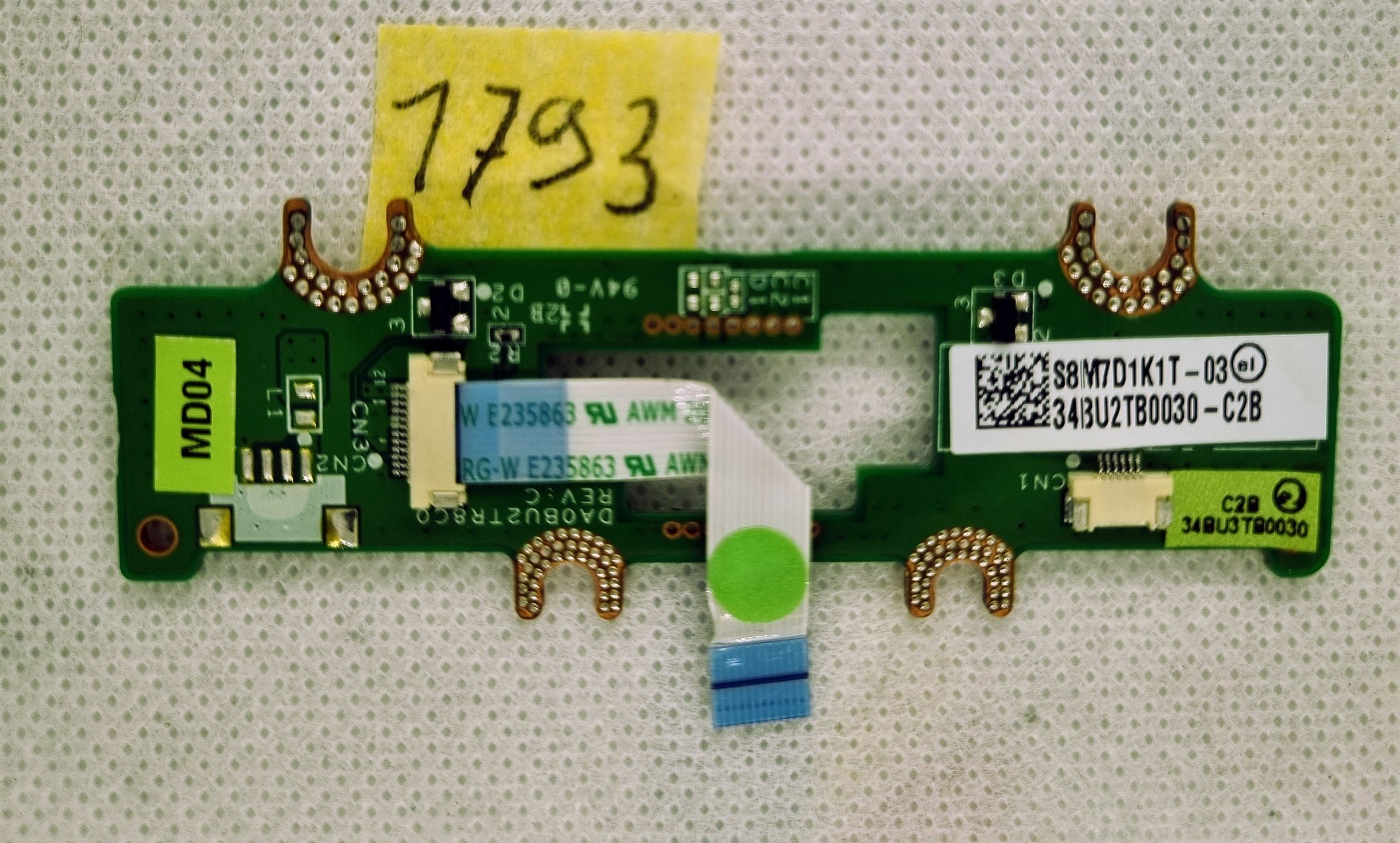 TOSHIBA SATELLITE PRO U400 ORIGINAL-TOUCHPAD-TASTENPLATINE – Ersetzen und wiederherstellen!