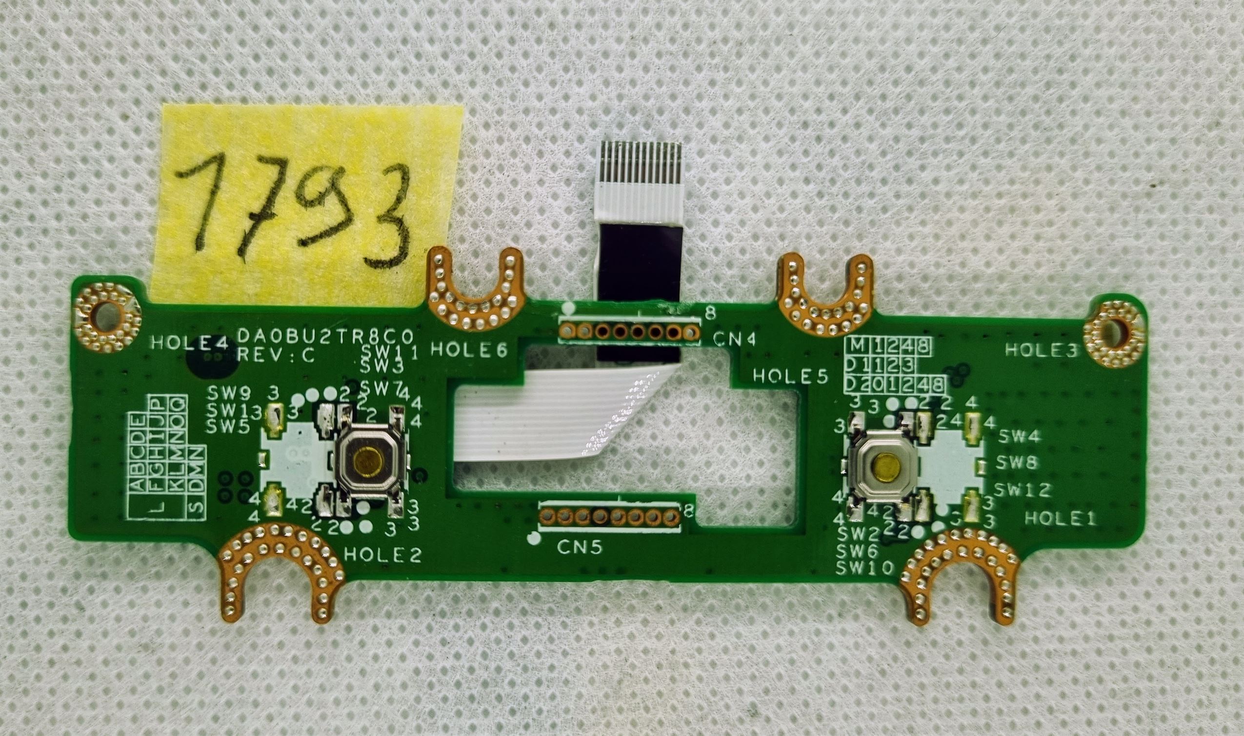 TOSHIBA SATELLITE PRO U400 ORIGINAL-TOUCHPAD-TASTENPLATINE – Ersetzen und wiederherstellen! – Bild 2