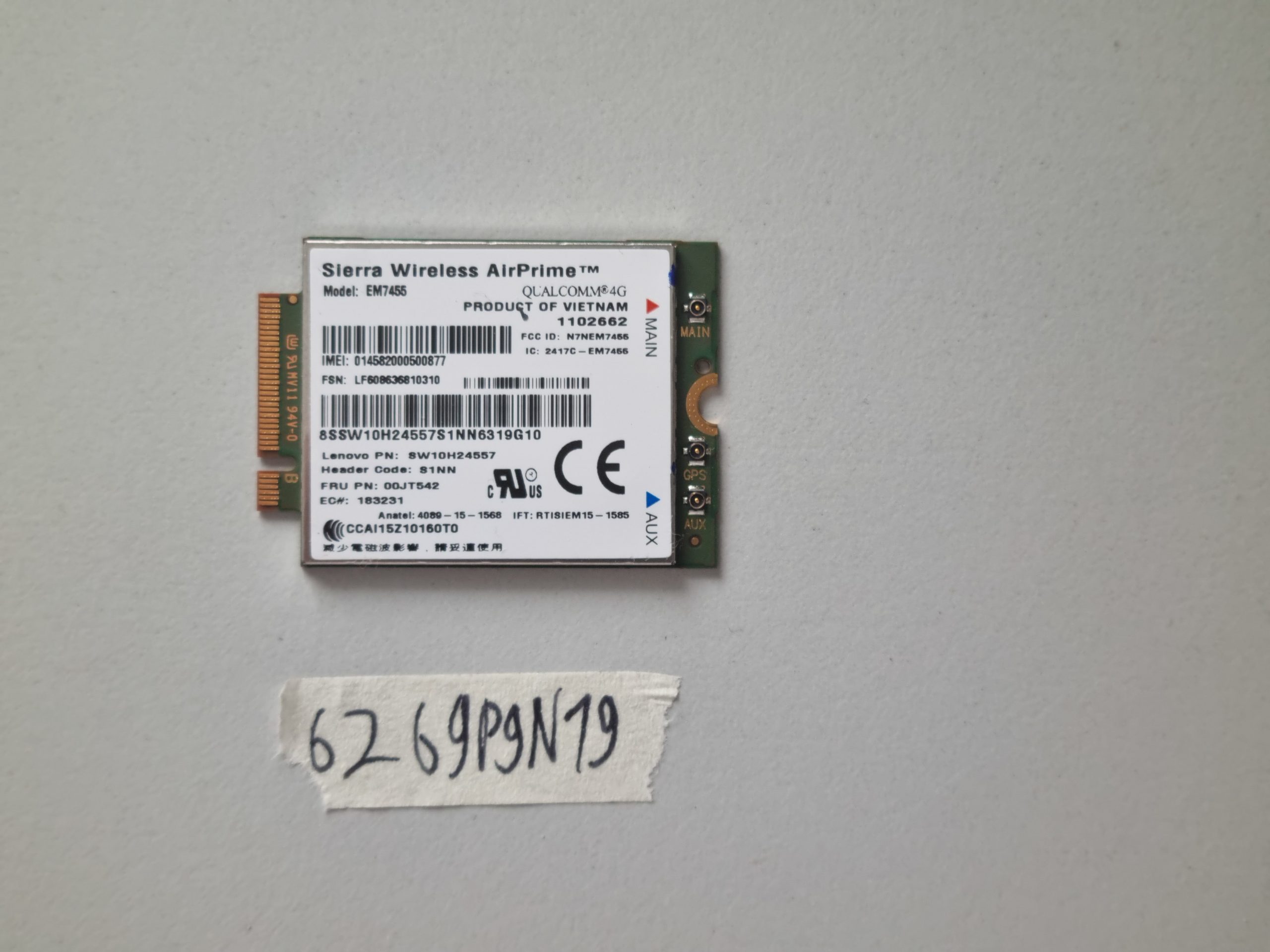 ThinkPad EM7455 4G LTE Mobile Breitbandkarte für T460 T560 X260 X1 P50 P70 Yoga 260