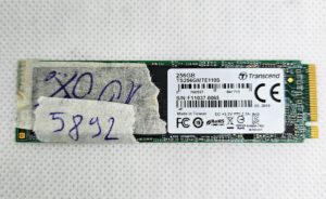 Transcend TS256GMTE110S 256 GB NVMe SSD – 100 % Gesundheit – Laptop-Teile M.2 PCIe