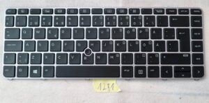 Tastatur mit Rahmen, Hintergrundbeleuchtung, kompatibel mit HP pn 836308-031 836307-031 - SWE/FIN