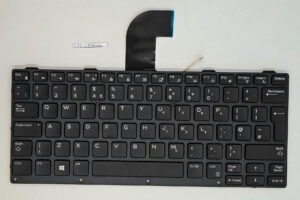 Gebrauchte Dell 7204/7214/7330 Rugged Extreme UK-Tastatur mit Hintergrundbeleuchtung getestet