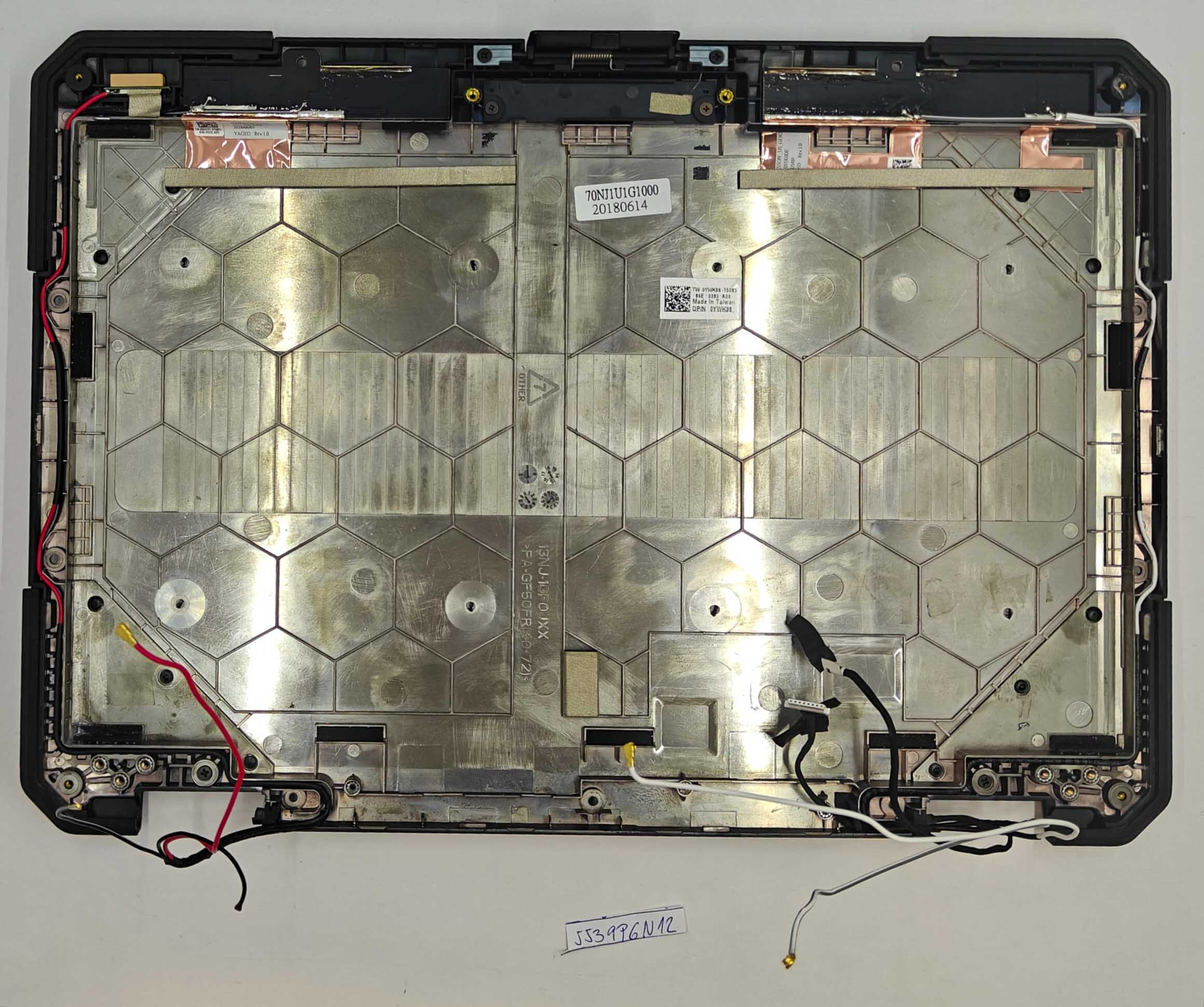 Gebrauchte robuste LCD-Oberabdeckung 70NJ1U1G1000 von Dell Latitude 14 5414, getestet