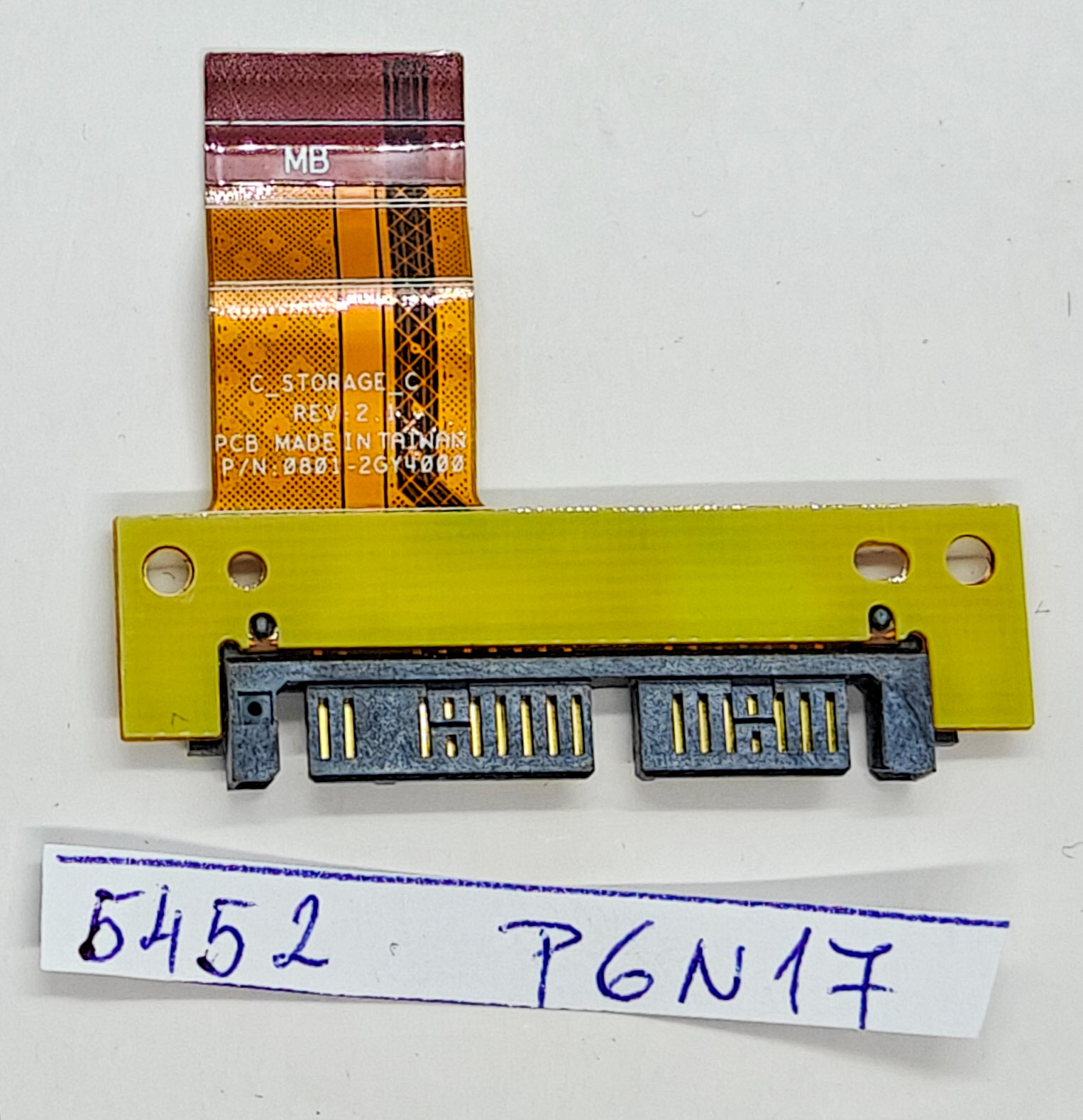 Gebrauchter robuster HDD-Anschluss 0801-2GY4000 von Dell Latitude 7204, getestete Funktion – Bild 2