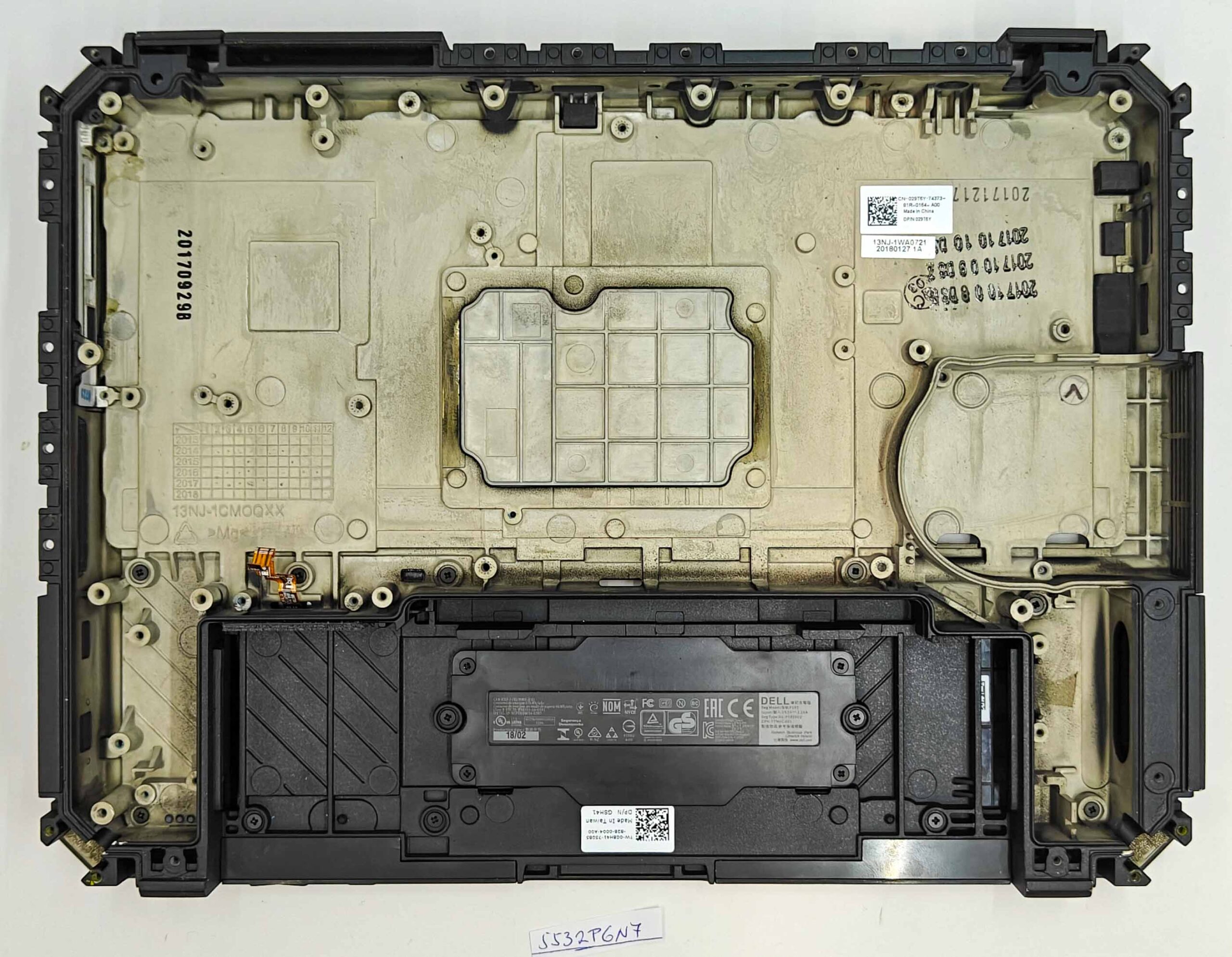 Gebrauchte Dell Latitude 7204 Robuste Handauflage Touchpad Assembly G8H41 Getestet – Bild 2