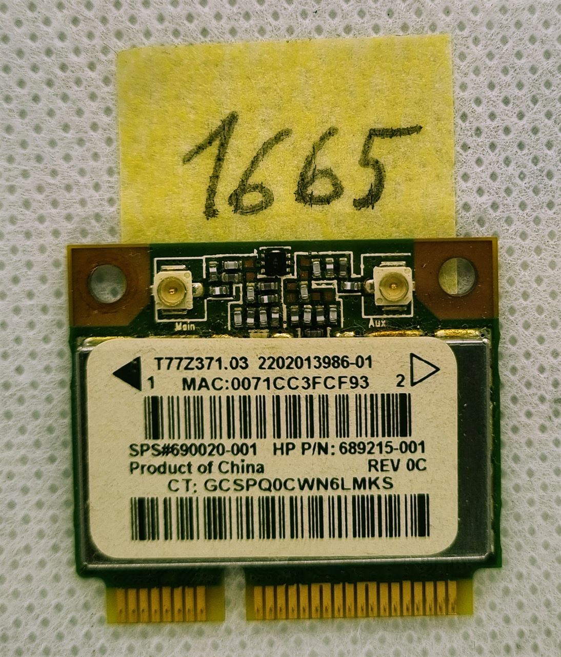 WLAN 802.11 BGN RL HMC 1x1 690020-005 – Bild 2