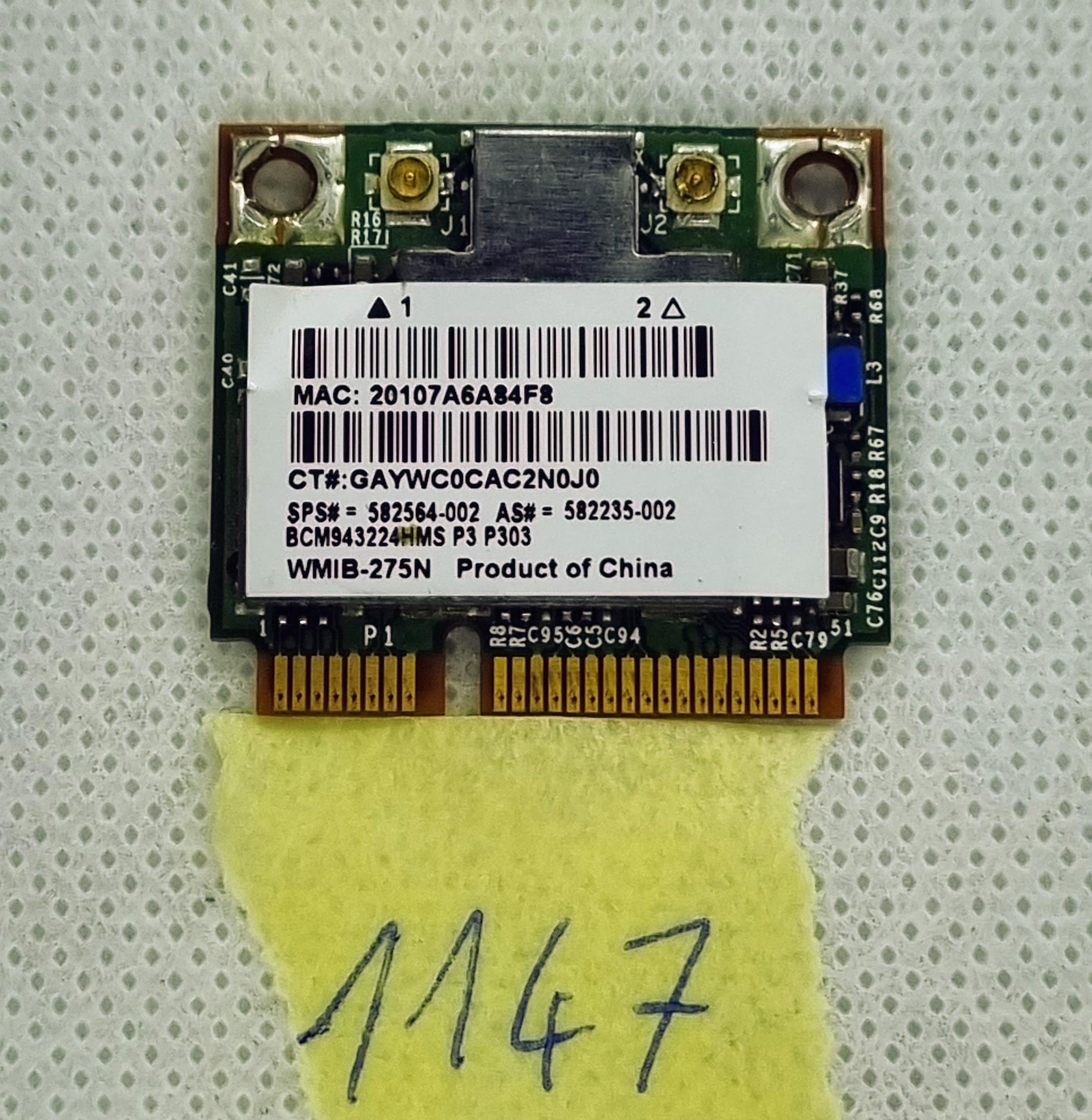 Drahtlose WiFi-Karte für HP PROBOOK 6560B – 582564-002 – 582235-002