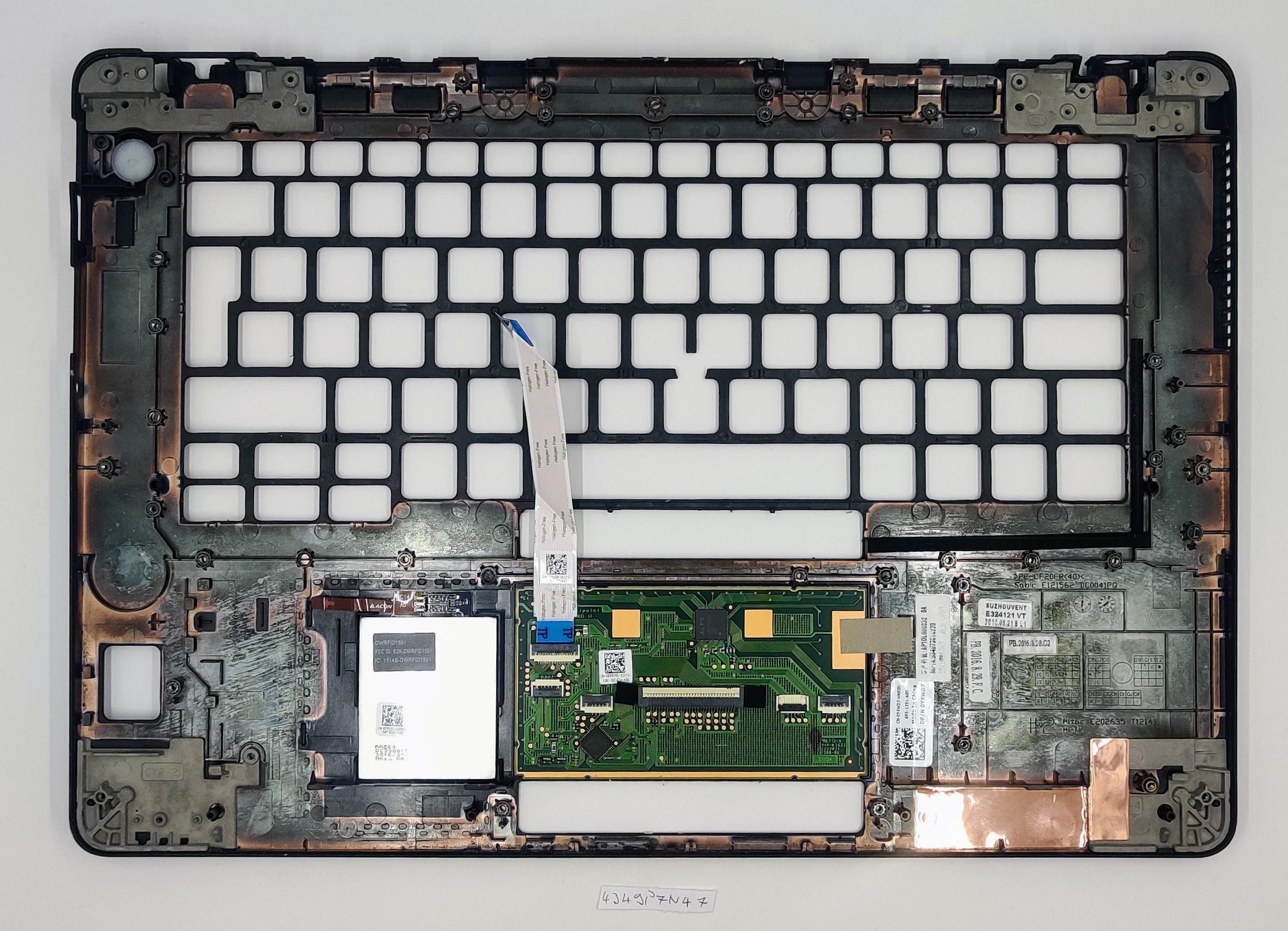 0Y4WD7 AUTHENTIQUE REPOSE-POIGNET TACTILE DELL LATITUDE 7470 -NIE05- Y4WD7 – Image 2