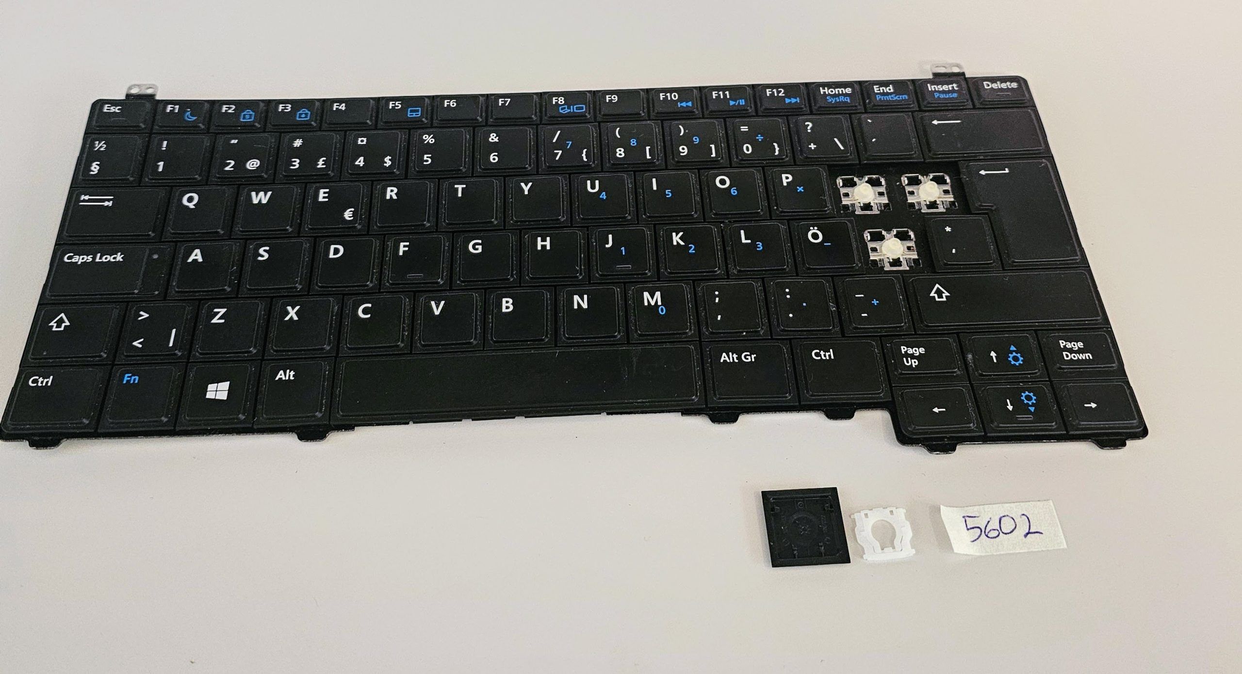 Touche de remplacement du clavier (SN7223 0Y4H14) pour Dell Latitude E5440, non rétroéclairée