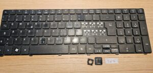 Remplacement des touches du clavier Acer – Noir (9Z.N1H82.C0E, PK130C92A12)