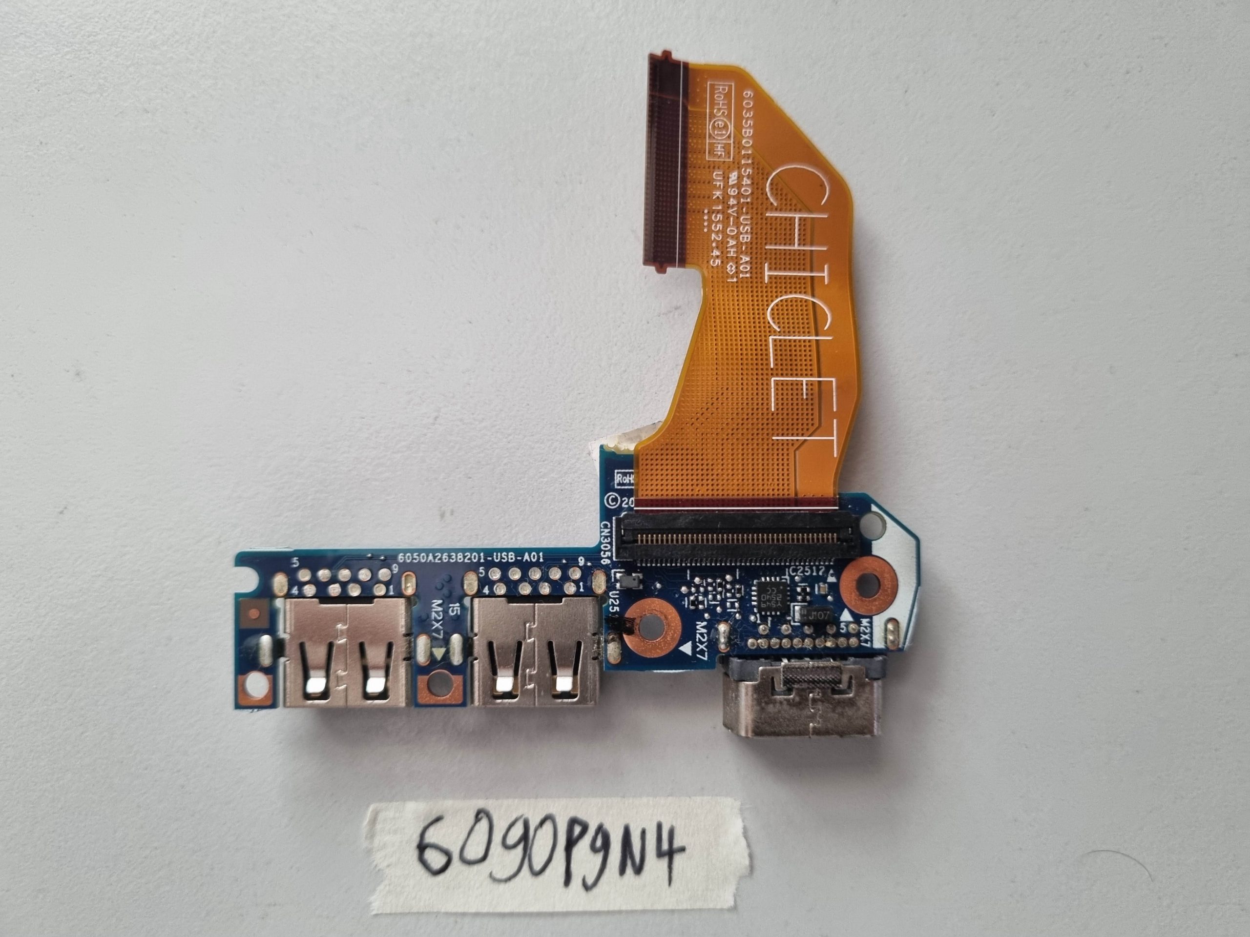 Carte USB VGA avec câble pour ordinateur portable HP EliteBook 840 850 G1 G2 (6050A2638201) – Image 2