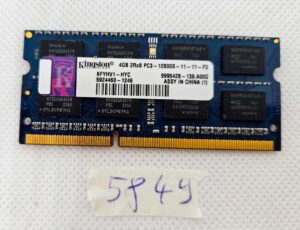 RAM 4 Go 2Rx8 PC3-12800S DDR3-1600 MHz pour ordinateur portable – Testée et fonctionnelle